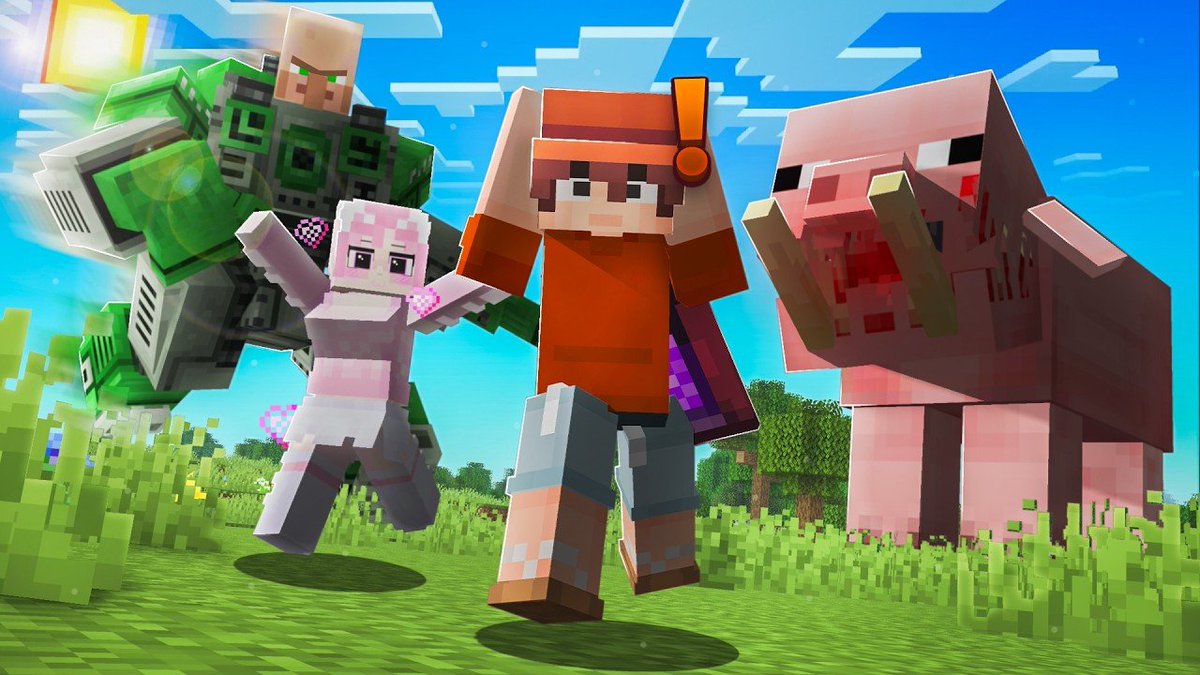 aximizefx's tweet photo. Recently I made this for @einsamvfx

Would this Minecraft thumbnail make you click?
#minecraft #thumbnail https://t.co/6MwfvVZ0I6