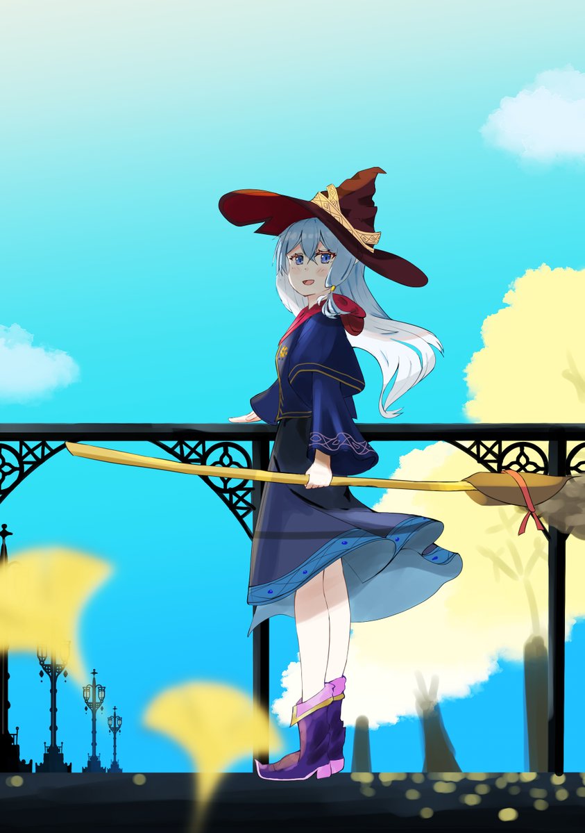 E_ternalTravel2's tweet photo. イレイナちゃん描きました！

#魔女の旅々 https://t.co/hFKMrDZyek