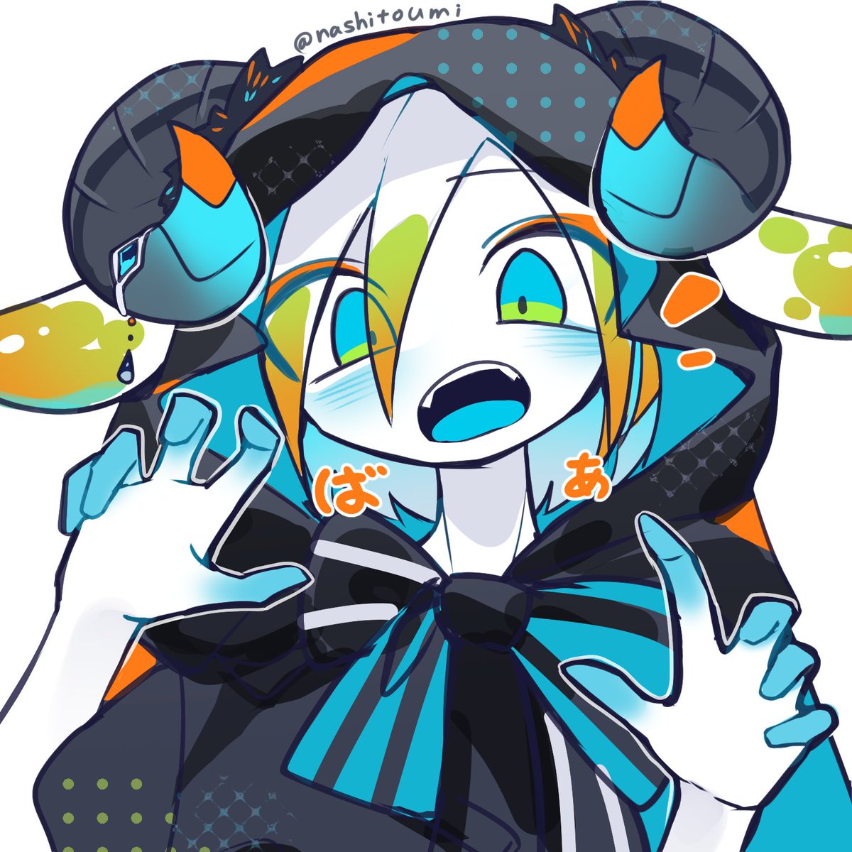 nashitoumi's tweet photo. ハロウィンリウらくがき👻 https://t.co/2DbUjn7SmK