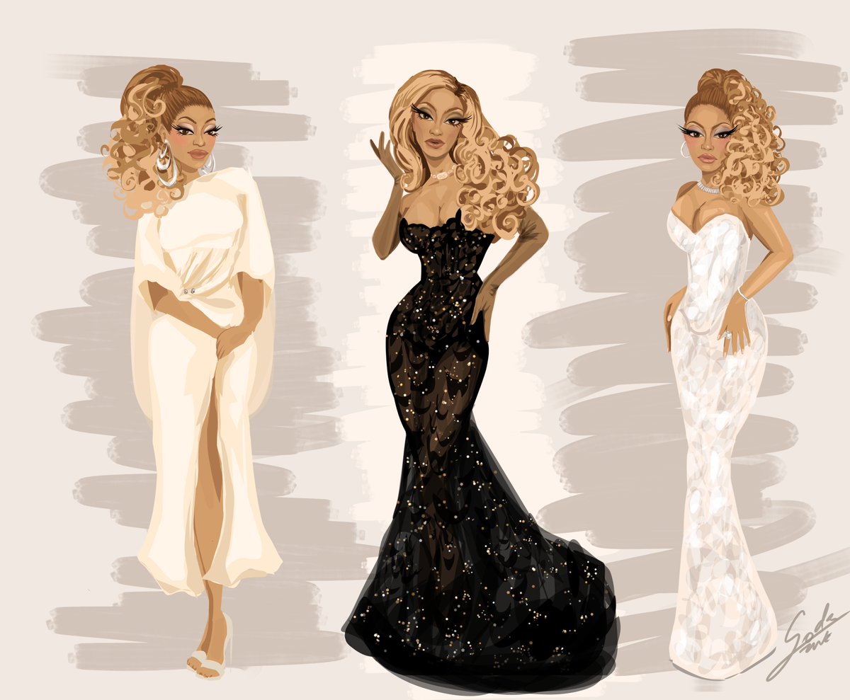Godaz13's tweet photo. Bey has once again got me out of art block🙏 these looks are just too sickening to not draw🥹 https://t.co/RrDEZjKBfH