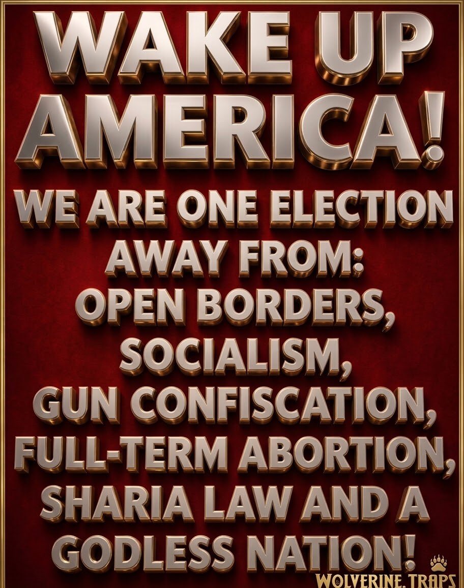 WolverineTraps's tweet photo. @america Michigan has come to the crossroads of voting for either a republican or an Islamist.

Vault red like your life depends on it, because it does…! https://t.co/XygPPgOUKO