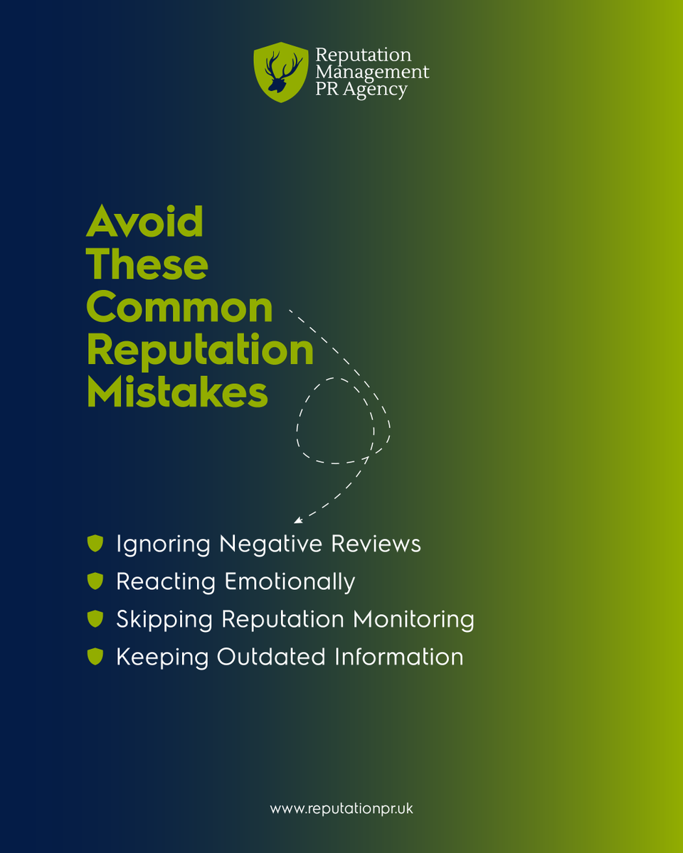 ReputationPR_UK's tweet photo. Small reputation mistakes can become bigger digital problems. Ignoring reviews and outdated information can weaken online credibility. Build awareness and manage your reputation strategically.

https://t.co/NsLkO6eGHD

#ReputationManagement #OnlineReputation #DigitalReputation https://t.co/UltjHRt2OK