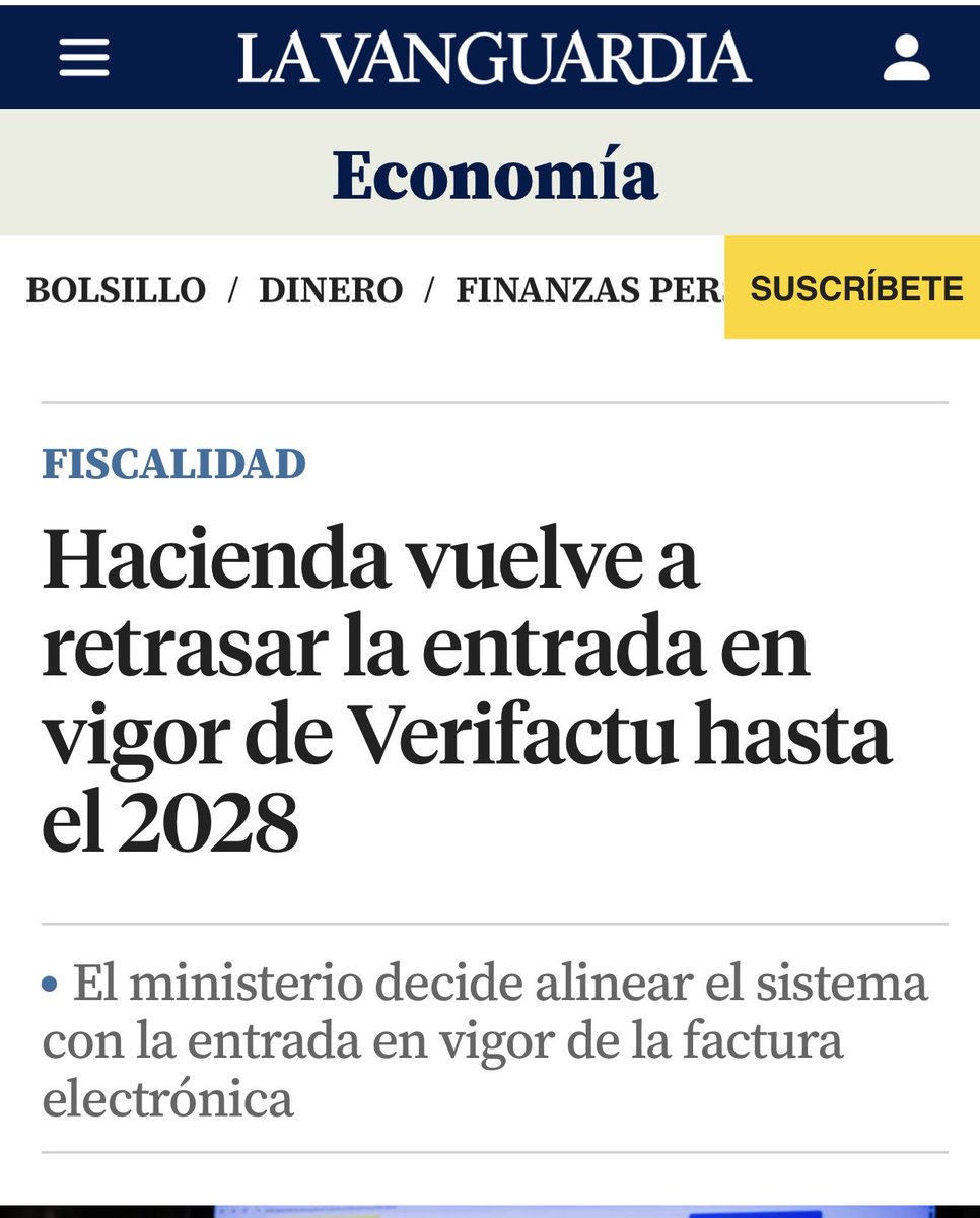 lorenzoamor_ata's tweet photo. Celebramos que Agencia Tributaria haya atendido nuestra petición de @autonomosata de retrasar la entrada en vigor de VeriFactu y hacerla coincidir con la entrada en vigor de la factura electrónica 
Lo más coherente y que menos agravio ocasionaría a los autónomos https://t.co/UY801jxEGh