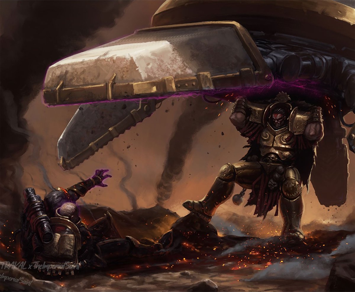 40KEternityGate's tweet photo. Word Bearers had fallen by Salvador Trakal @SalvaTrakalART
(SalvadorTrakal, salvador_trakal)
https://t.co/eGQOToNOF9
#HereticAstartes #ChaosSpaceMarines #CSM #WorldEaters #Angron #ImperiumOfMan #LorgarAurelian #Lorgar #Primarchs #Psykers #Titans #WordBearers #WarhammerArt #Warhammer #Warhammer40K #40K