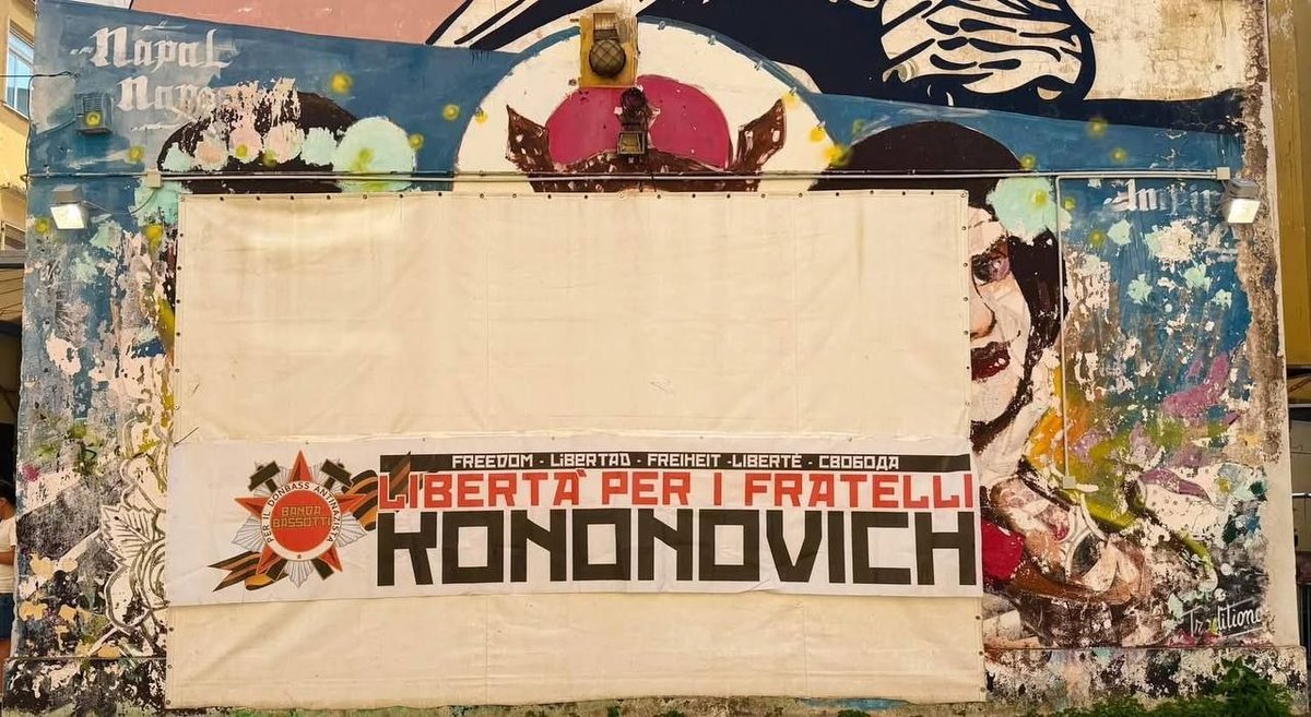 RT_Doc's tweet photo. An RT.Doc film about the tragedy in Starobelsk was shown in Rome.

The screening of the film ‘Starobelsk. No Child Should Die’ became the main event of the ‘Anti-Fascist Caravan’ meeting. The rock band Banda Bassotti organized it. More than 200 people came.

#Starobelsk #Donbass https://t.co/HEqbBZuKPj