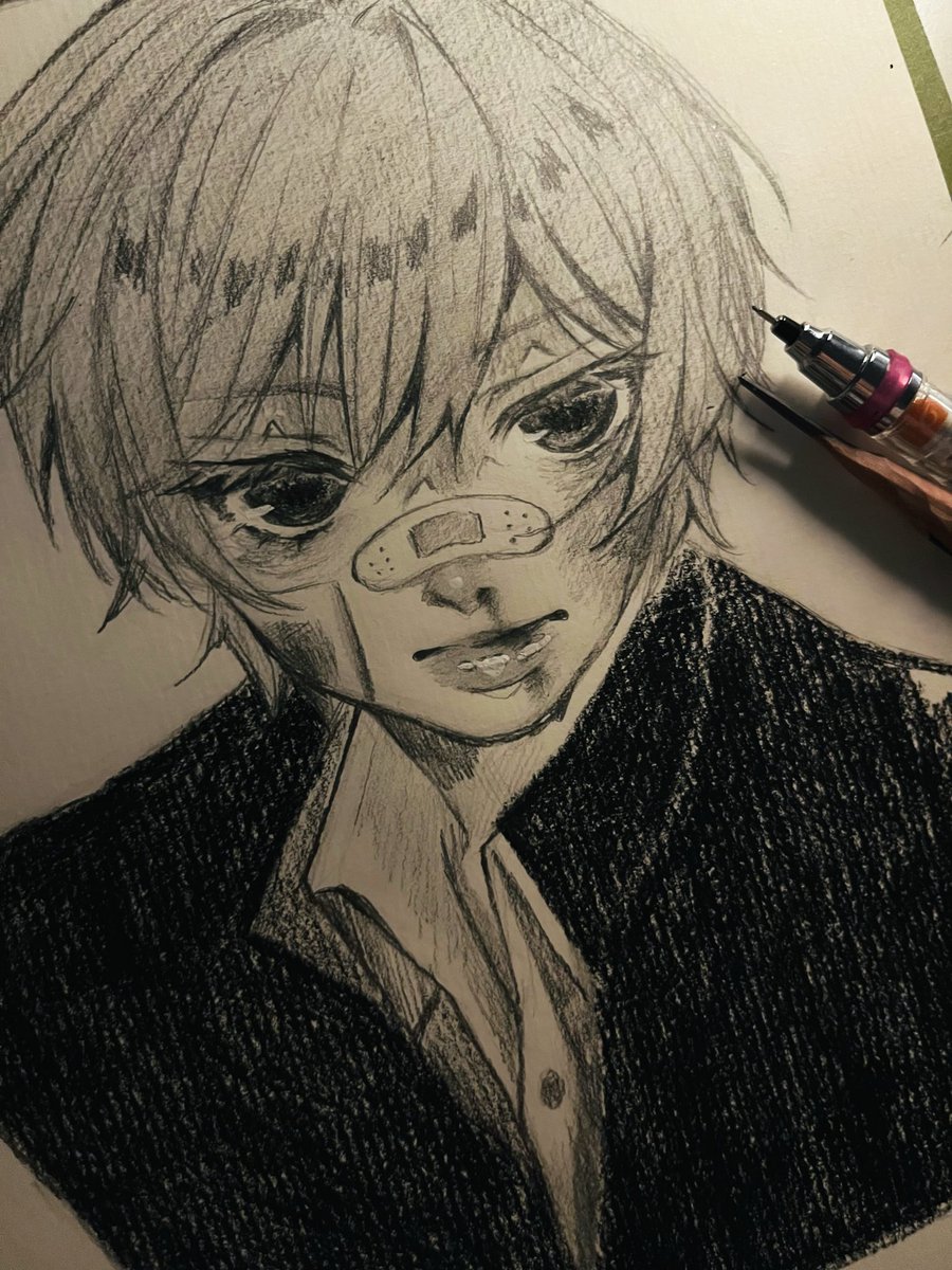 usa_mi0707's tweet photo. #絵柄好きって人にフォローされたい
 #絵描きさんと繋がりたい
流血だーいすき https://t.co/h3mhM6pMcH