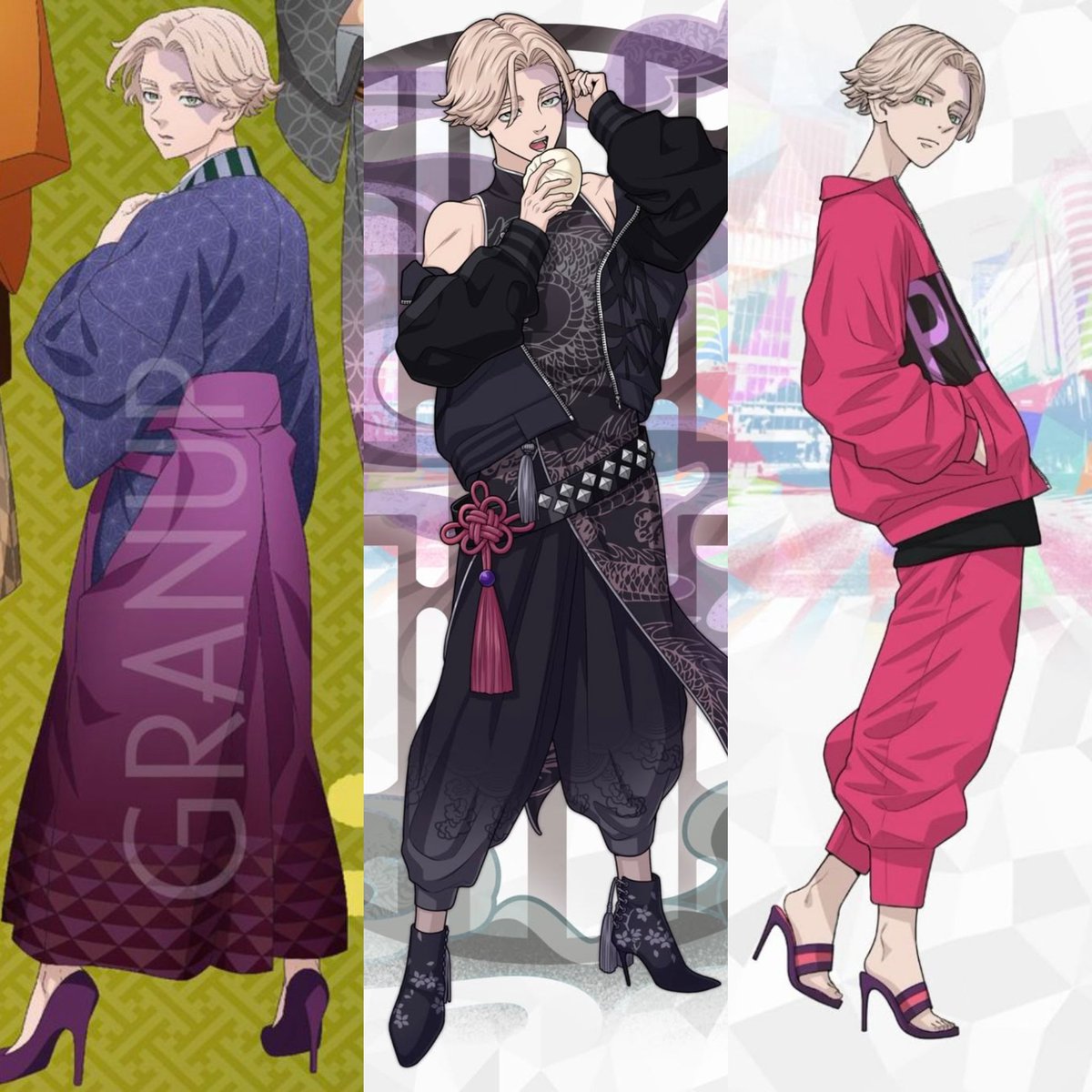 inuicode's tweet photo. seishu inui is literally such a diva with his high heels https://t.co/zssPQfzk62