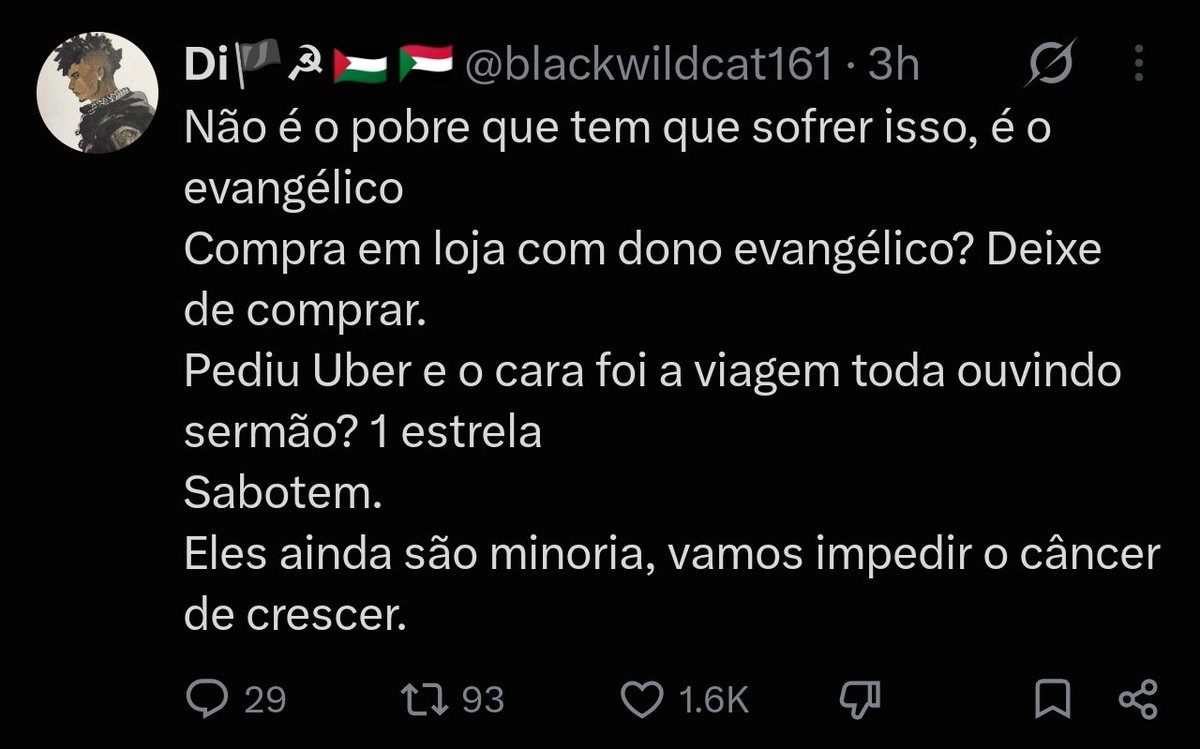 HanpanBR's tweet photo. Acordo, achando que vou ver algo diferente... Não. 

O mesmo de sempre.

Detalhe: reparem o primeiro print.
Os caras juram que a esquerda era paz e amor.

Entendam uma coisa: militantes, sejam de esquerda ou direita, nunca foram paz e amor.

A galera que grita "nazista! fascista!" e a galera que grita "socialista! comunista!" nunca foram paz e amor.

Enquanto insistirem (ambos os lados) nessa "política do inimigo que eu preciso destruir" o país NUNCA vai sair desse looping.

O engraçado é que ambos os extremos se acham espertos.