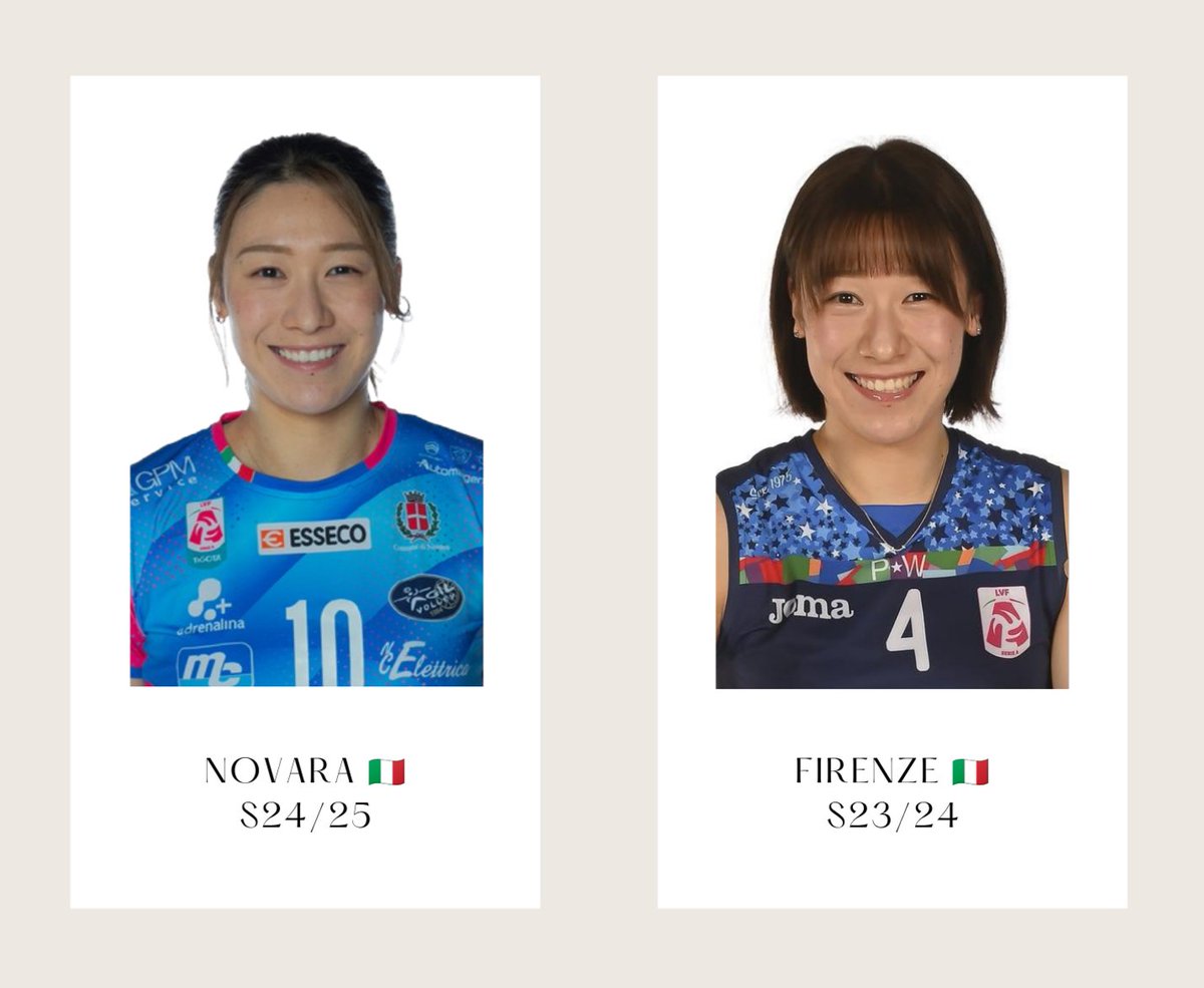 almondmilkTH's tweet photo. Mayu Ishikawa's official league profile photos through the years (overseas)---

#石川真佑 https://t.co/XPz8qPh6yo