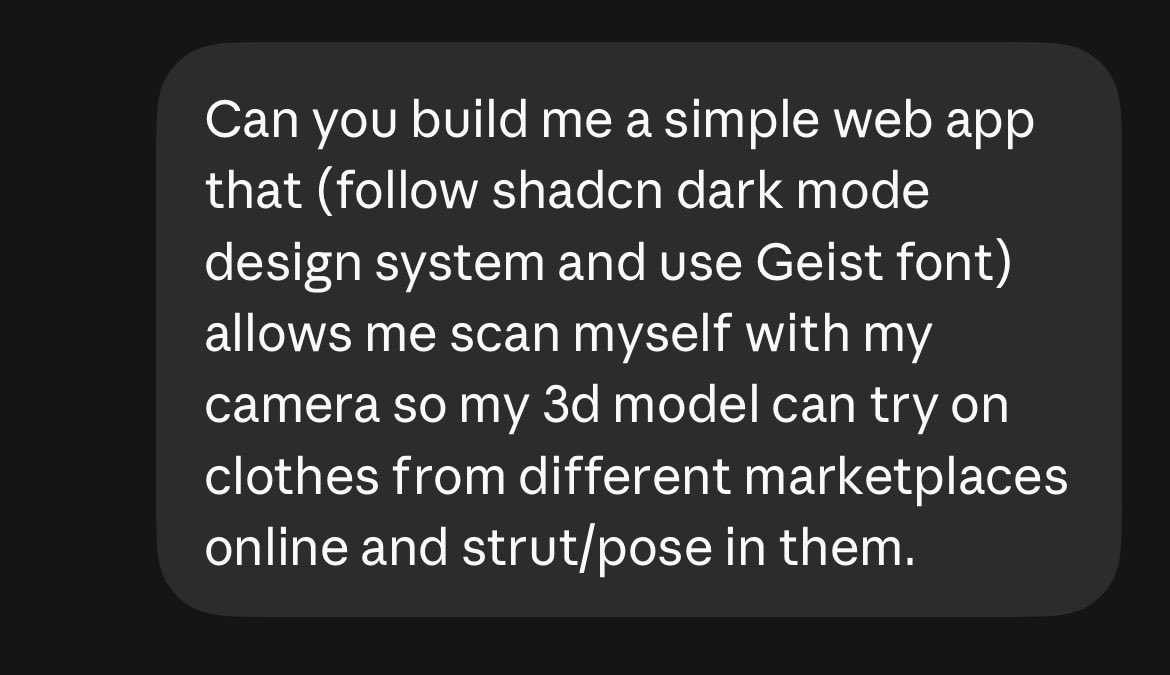 _Kenenna's tweet photo. idea to prototype in one prompt. on my bloody phone 😭 https://t.co/VQFku21uC3