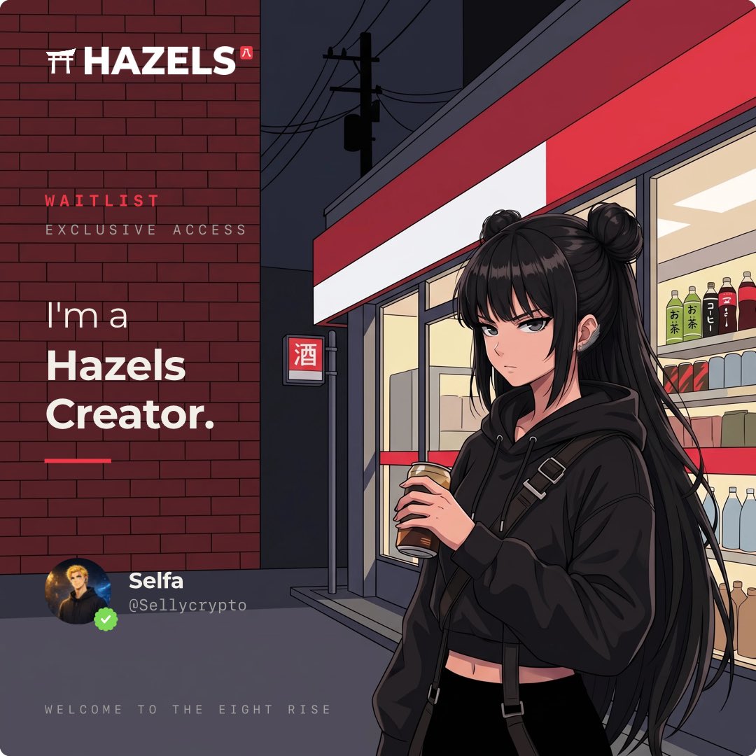 Sellycrypto's tweet photo. @0xhazels is building something interesting for creators. 👀

A space where 
creativity,consistency and community  actually matter.

I’m definitely keeping an eye on this one. 🤩🤩 https://t.co/knUgYEeTYc