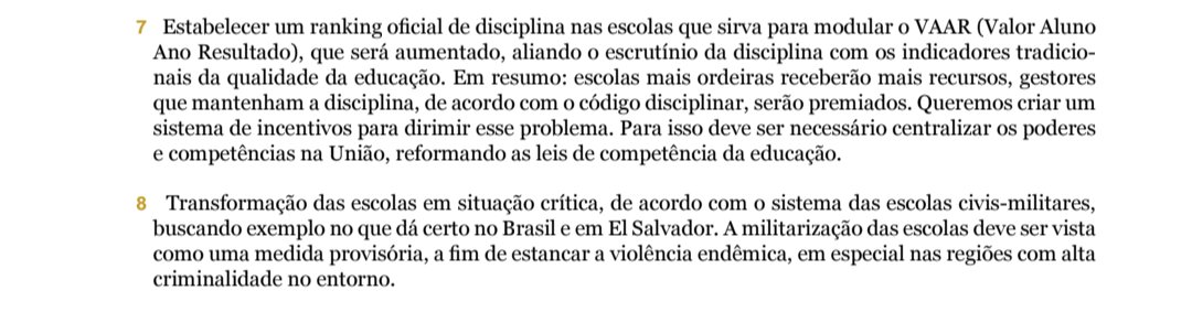 escondidissimo's tweet photo. @nepizinho @seshqty @Liwusboy @thainspirado @sunflwrose tudo bem, tirei a print aqui pra você ver o plano que li, o tal do livro amarelo

respectivamente, os capítulos II, IX e XIV, trechos retirados das propostas e soluções da Missão: https://t.co/s7TnTmEJgi