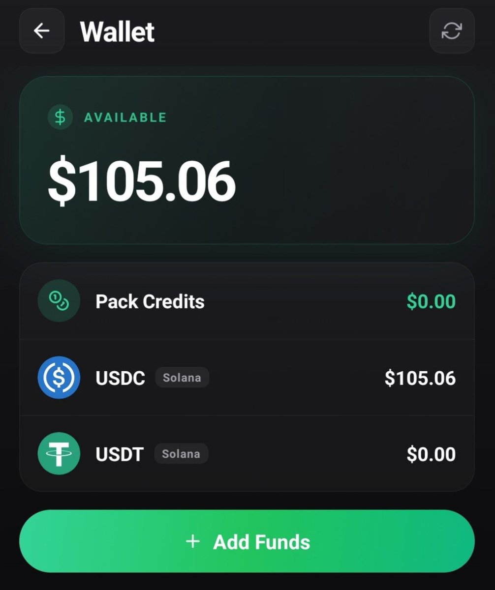 petaegun's tweet photo. free money?

saw people posting profits from the $1 packs at @phygitals

got curious and tried the mobile app

got a little carried away opening pokemon packs, but ended up with a small profit lol

hoping the $1 packs come back soon

use my referral link or code for a free pack

https://t.co/oApowHgxPp

code: 745a4e19ce96

*plz only spend what you can afford to lose