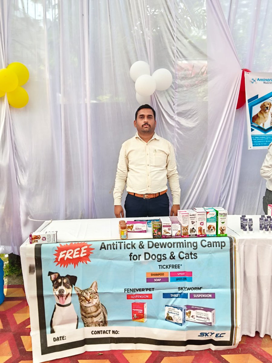 skyec_official's tweet photo. SkyEc proudly participated in an Anti-Rabies Vaccination Camp at Aditya Dog Point, Ghazipur.

#skyec #antirabiescamp #rabiesawareness #vaccinationcamp #pethealth #veterinarycare #animalhealth #ghazipur https://t.co/qmiYKR7a01