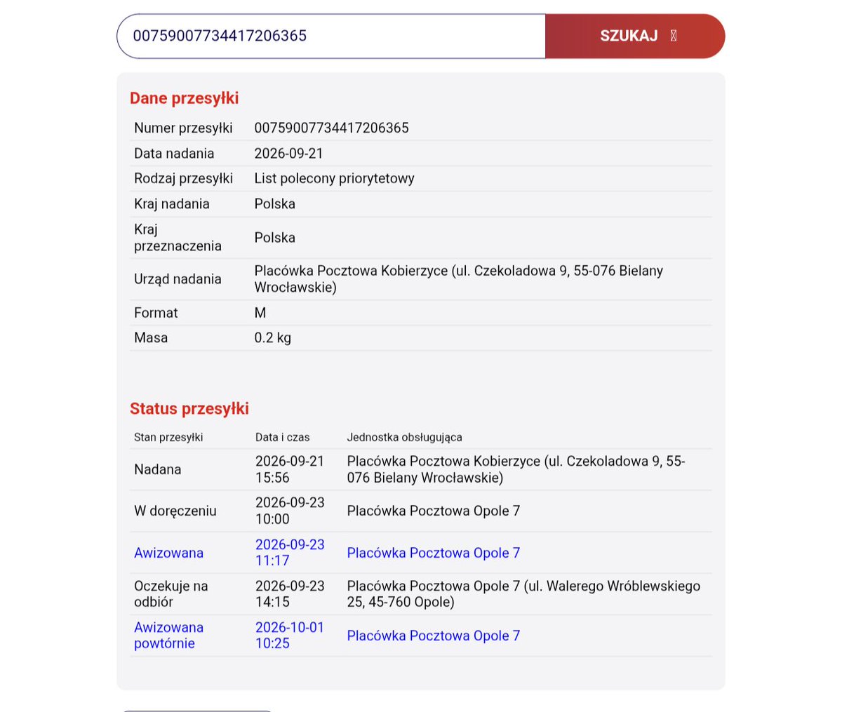 OloCzarny's tweet photo. Dzisiaj powtórnie awizowane.
I wciąż nie odebrane. 
Poseł na Sejm RP uniemożliwia zainicjowanie sądowej kontroli tego, czy złamał prawo nie udzielając mi informacji. 
Rozumiecie?
Że też wy się nie spalicie że wstydu w tej @PL_2050. https://t.co/KaZj8cwE24