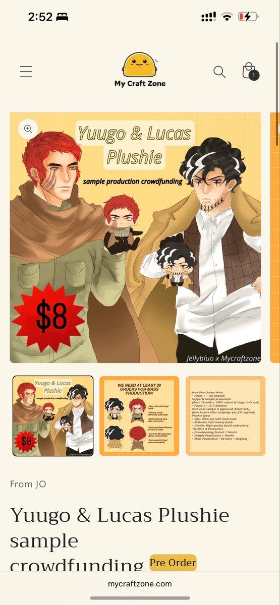 TPNremakel26's tweet photo. Yugo &amp; Lucas 
10cm plushies crowdfunding is now open.
The deposit is $8 (100% refundable if we don't hit the 30-order target).
Feel free to share this post if you can. link in my bio 
  ⁠#約ネバ10周年
#約束のネバーランド #thepromisedneverland #tpnmanga #yuugotpn #lucastpn https://t.co/Nre8nett61