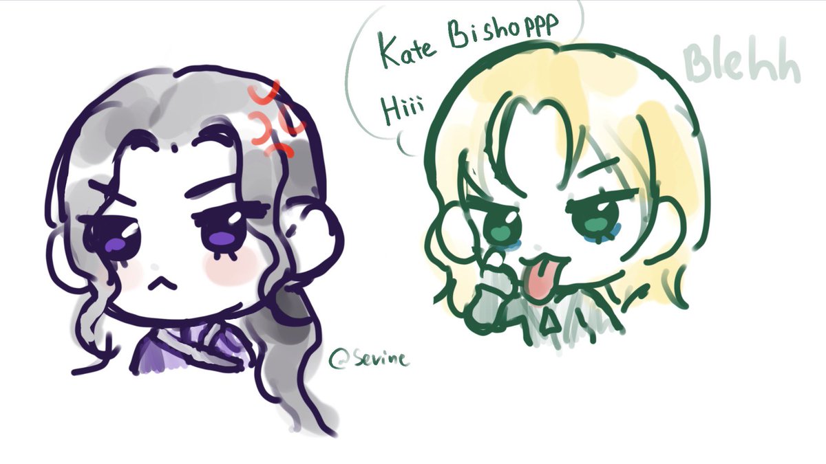 Serjnee's tweet photo. #Bishova #yelenabelova #katebishop https://t.co/JoAD7Acu5z