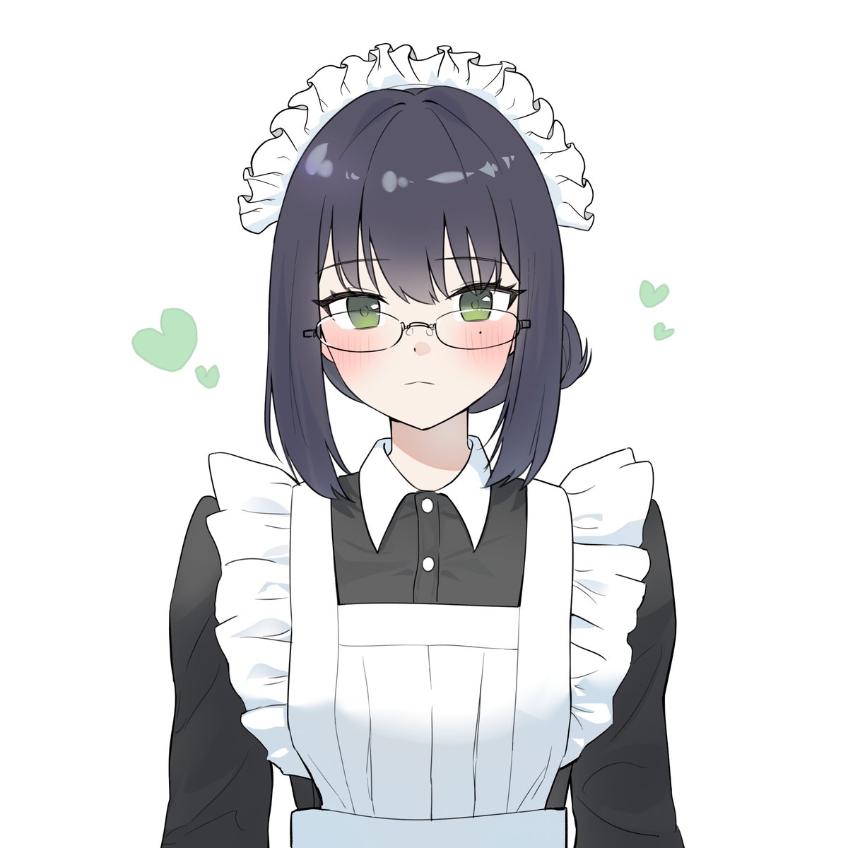 yachiyo8_8's tweet photo. #超かぐや姫 
안경 메이드 이로하💚 https://t.co/BEbxaxba9d