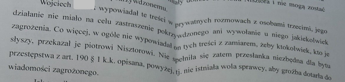 PNisztor's tweet photo. Pamiętacie jak pplk Wojciech B. ps. Biszkopt groził mi torturami i brutalnym zabójstwem? Prokuratura umorzyła sprawę, bo oficer @SOP_GOV_PL groził mi prywatnie, a groźby miały do mnie nie dotrzeć. Uśmiechnięta Polska!🤡 #ScisleJawne @RepublikaTV https://t.co/aA1Va0pwRO https://t.co/9NS2RZmSSc