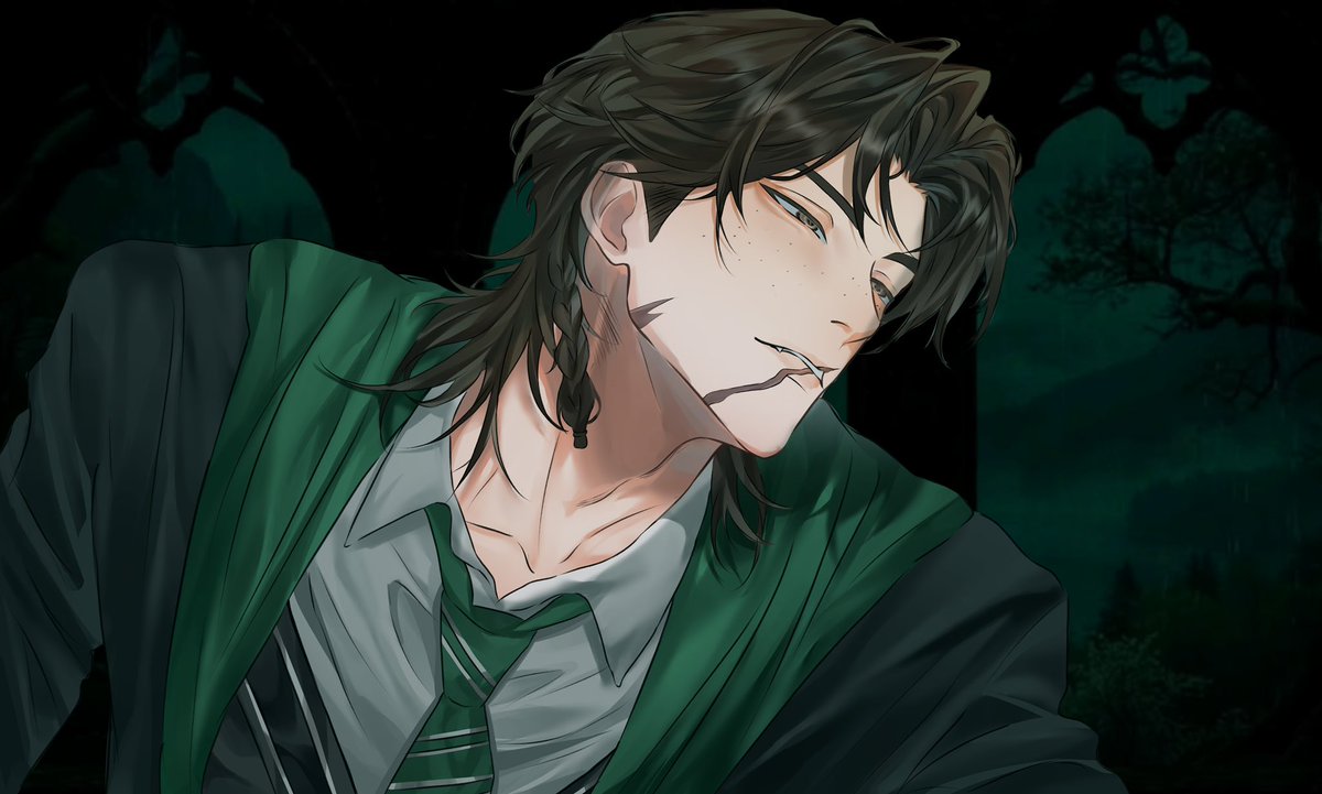 thxddeust's tweet photo. Slytherin Slytherin 💚

#idv #identityv #hernandoromero https://t.co/XmzGd5llM7