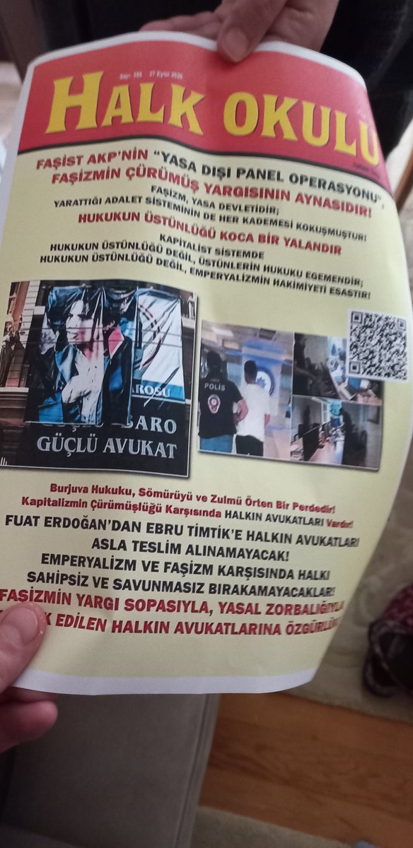 bizimcayan's tweet photo. BU MAHALLE BİZİM-ÇAYAN 
Halk Okulu dergisinin 359. sayısının QR kodlu kapağından 150 adet halkımıza ulaştırıldı @halknsesi26 @Okmburasi @halknsesi26 @oktaykelebek @sarigazi3698 @yildizmodatoly8 @4tayadliaileler @yildizmodatoly8 https://t.co/epGZ4Ce9Td