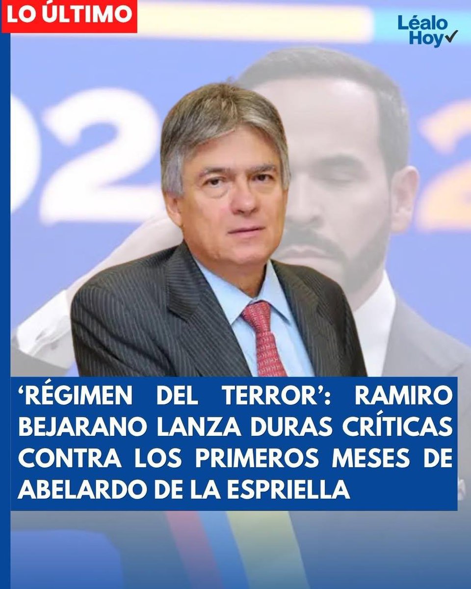 Eclides3's tweet photo. Como cambian las cosas...
Ramiro Bejarano durante 4 años atacó de manera despiada a Gustavo Petro.
Apoyó electoralmente a Abelardo y luego de 2 meses cataloga a su gobierno como "Régimen del Terror", denunciando actuaciones que generan odio, miedo y muerte. https://t.co/5U0H2u0zmN