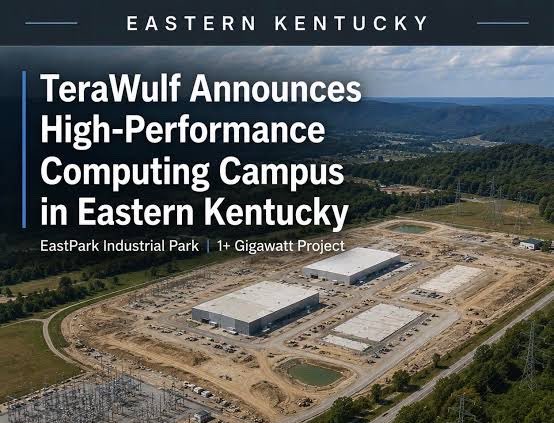 blockspace's tweet photo. JUST IN: $WULF TeraWulf announces the expansion of its Muskie data campus to 1 gigawatt 

The second 500 MW phase is now planned for 2029 rather than 2030 https://t.co/V7JEJLIyg1