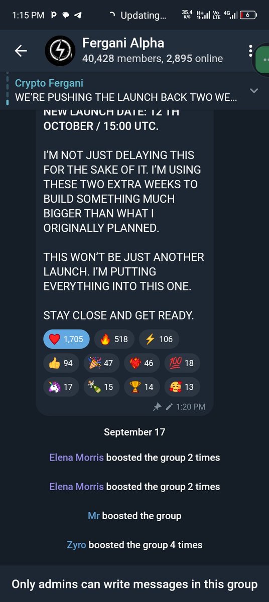 williamcookz's tweet photo. @fergalpha You always keep your words 
Am there already legend 

Bq9tMu4zKLyVgWWCJWiUMy64TmRxe6pGoMaENKbjisEY https://t.co/5kWsn5cTIe