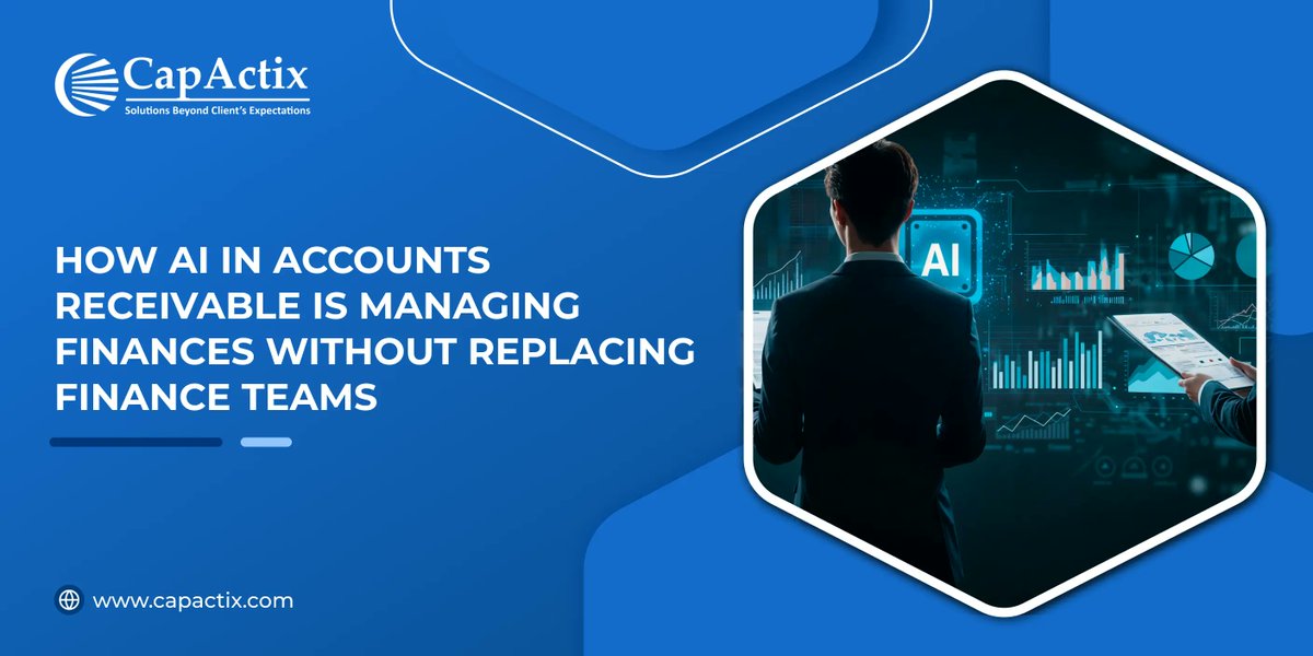 CapActix's tweet photo. ๐ค AI is reshaping Accounts Receivableโhelping finance teams work smarter, not harder.
๐ Discover how AI is transforming AR: https://t.co/4GZCPFjyrb
#CapActix #Blog #AI #AccountsReceivable #FinanceAutomation https://t.co/l4UZY7vTYv