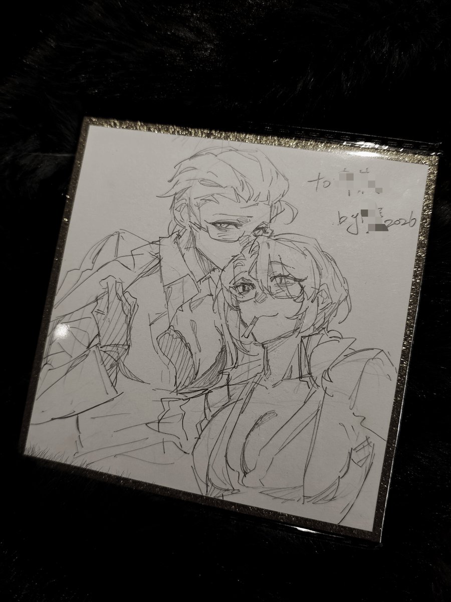 bossisherexftk's tweet photo. 签绘失与得，我太喜欢给我的女网友画画了。 https://t.co/mLmzyLcEZD