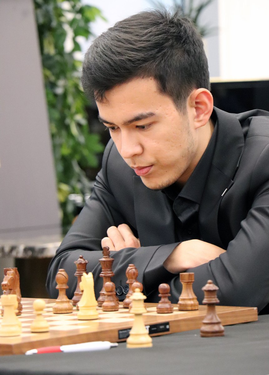 london_chess's tweet photo. Olympiad gold a week ago 🥇 Engaged yesterday 💍 Back to London next! ♟️

Last year’s champion @NodirbekGM 
returns to the London Chess Classic! Can he make it two in a row? 

Organised by @schoolschess and sponsored by @xtxmarkets https://t.co/y8D8DOINiH