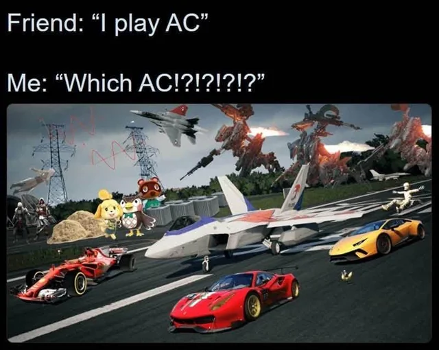 armoredcoreSIX's tweet photo. which AC1 are we talking about here twin.. https://t.co/laLBRBBJrq
