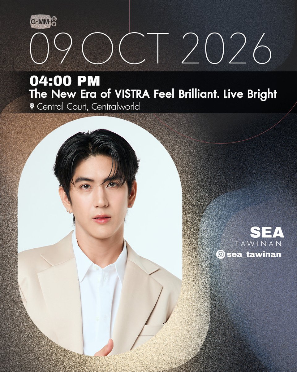 GMMTV's tweet photo. Artist Programs &amp; Events

#GMMTV https://t.co/jYctoR1jgC