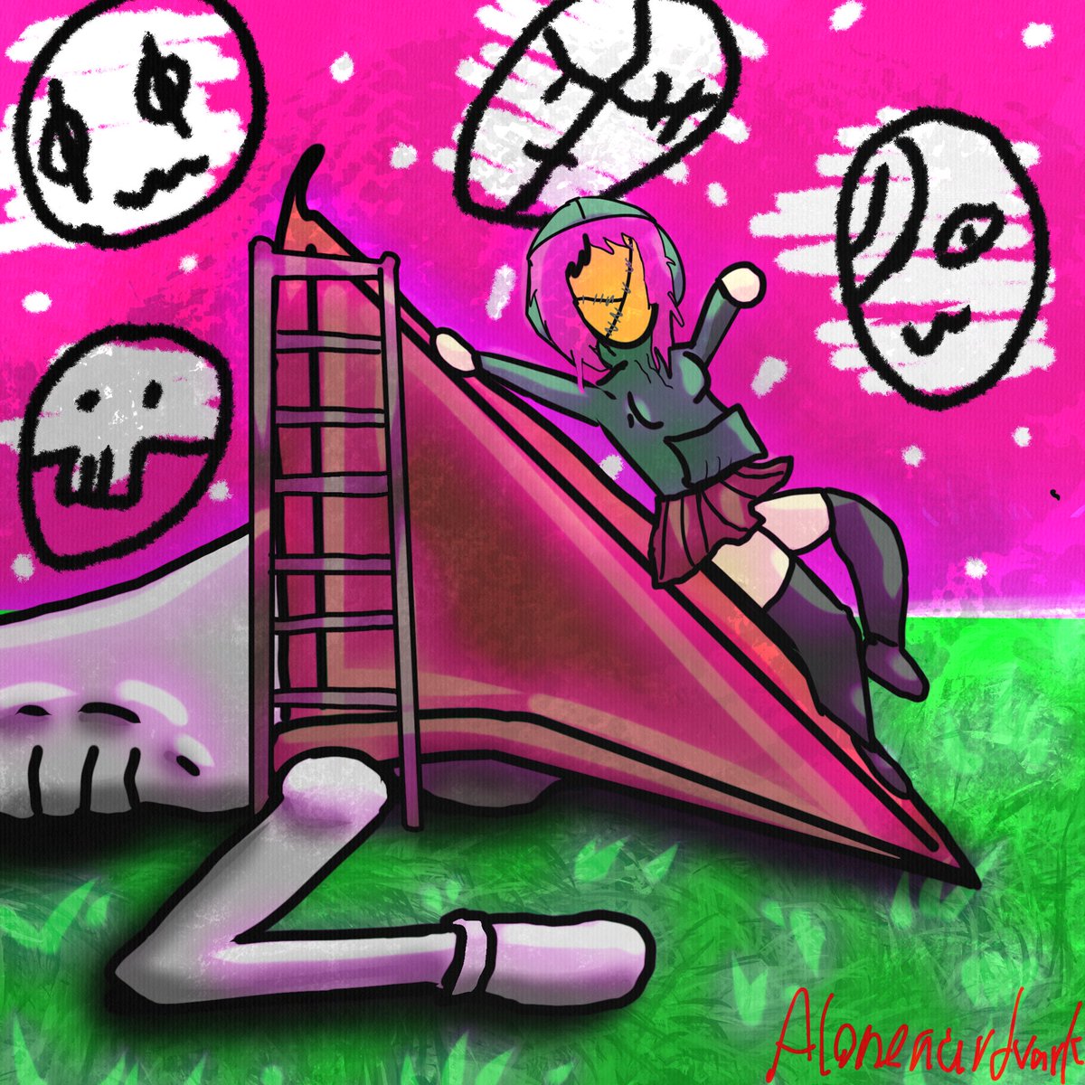 Alonraardv75174's tweet photo. Excellent Slide for Susie :3
#DBD #DeadbyDaylight #DBDFanArt #Art #DigitalArt #FanArt #Susie #Legion #TheLegion #Comm #Cute #Drawing #Doodle https://t.co/JGavN47vB5