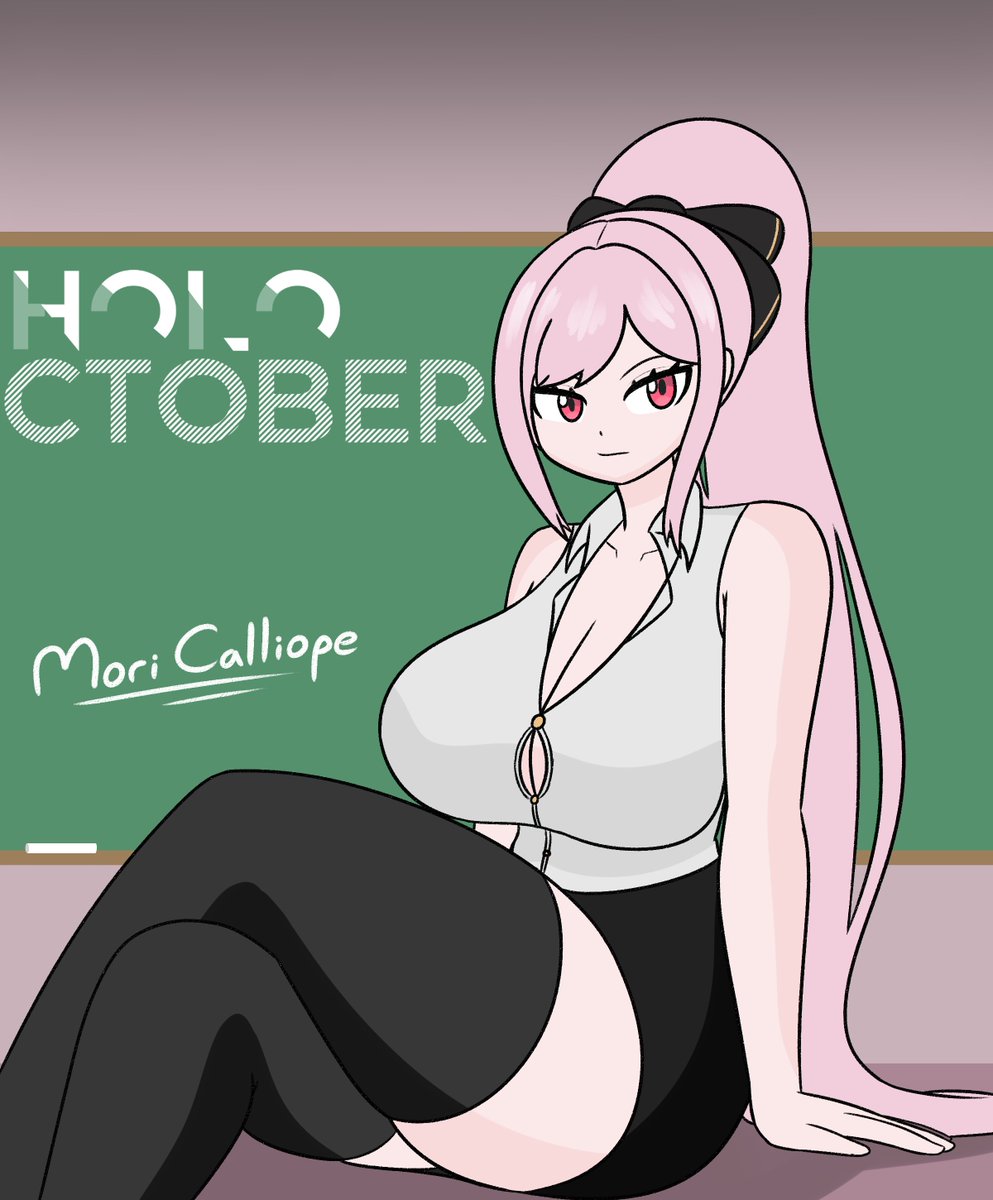 omnibooper's tweet photo. Day 5 - Teacher

#holoctober #callillust https://t.co/ODOMFid8sO