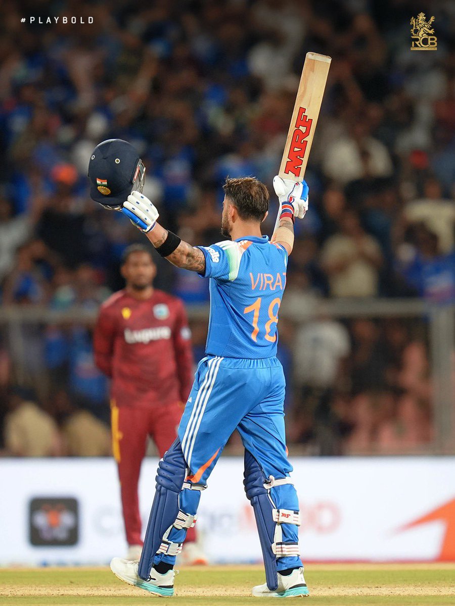 RCBTweets's tweet photo. 📸 𝗦𝗻𝗮𝗽𝘀𝗵𝗼𝘁𝘀: King Kohli in the #INDvWI series 👑

Match-winning runs, trademark intensity, and electric energy on the field. Virat kept us entertained every step of the way. ❤️‍🔥

↩️ Now, we relive these 🎞️ until we see our 𝘊𝘩𝘦𝘦𝘬𝘶 again in 3️⃣0️⃣ days. 🥹❤️

📸: BCCI | #PlayBold #ನ���್ಮRCB