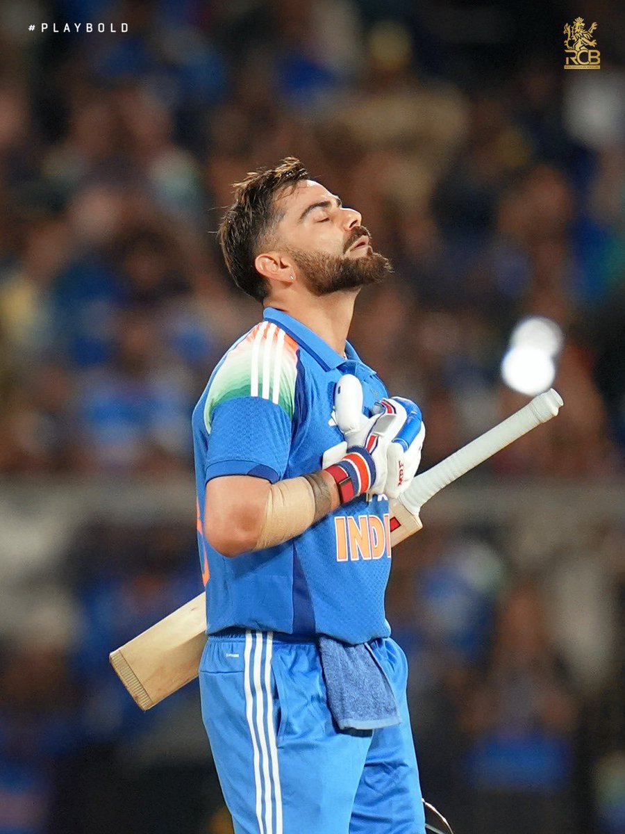 RCBTweets's tweet photo. 📸 𝗦𝗻𝗮𝗽𝘀𝗵𝗼𝘁𝘀: King Kohli in the #INDvWI series 👑

Match-winning runs, trademark intensity, and electric energy on the field. Virat kept us entertained every step of the way. ❤️‍🔥

↩️ Now, we relive these 🎞️ until we see our 𝘊𝘩𝘦𝘦𝘬𝘶 again in 3️⃣0️⃣ days. 🥹❤️

📸: BCCI | #PlayBold #ನ���್ಮRCB