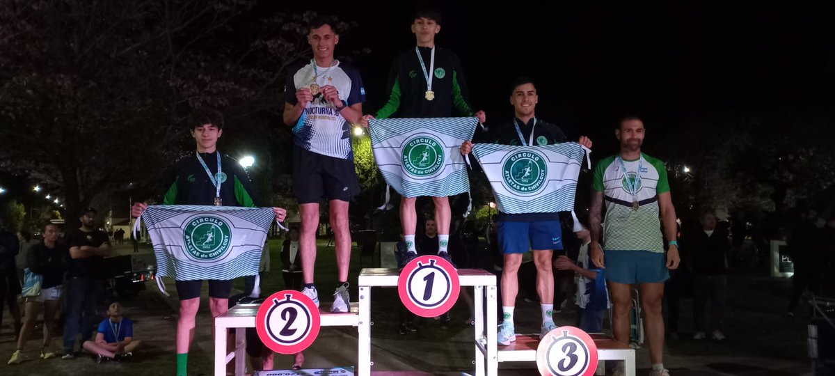MuniDeportes's tweet photo. 🏃‍♂️ Se disputó la 3ª edición de la Nocturna JG Training con una gran convocatoria de atletas, familias y vecinos en la Plaza Belgrano.

🏆Ganadores:
 5K: Sabrina Ariazola y Facundo Solari
 10K: Alexia Palacios y Tomás Vega

 ¡Felicitaciones por esta gran jornada!👏👏 https://t.co/LJHIMipdTf