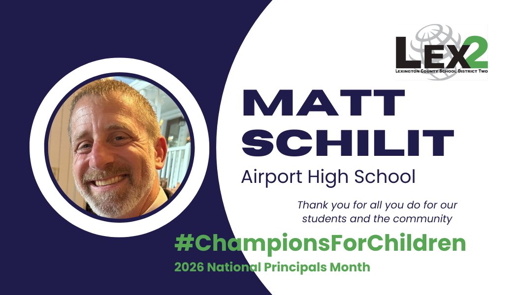 LexingtonTwo's tweet photo. Thank you Matt Schilit, principal of @AHS_Leads. #ChampionsForChildren #NationalPrincipalsMonth #WeAreLex2 https://t.co/uJHIuisJuj