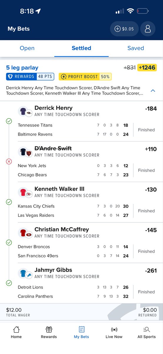 Lannronnn's tweet photo. @BrookieJ07 @YungD3LL @Playbook They gonna void this? They said something about putting bet protect on. This the only one I forgot to put it on https://t.co/QWYhrnQUIA