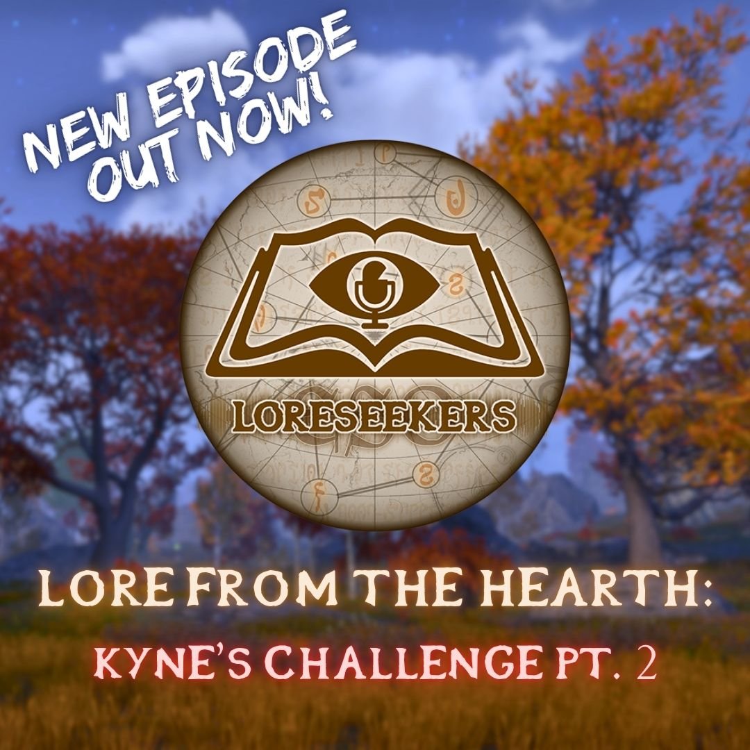 LoreseekersESO's tweet photo. New episode of Lore from the Hearth, out now on your podcatcher of choice!
Also, dont forget to join us for our live show, tonight at 8:30 Eastern.
#ElderScrollsOnline #ElderScrolls #Loreseekers #FortheLore #ESOFam
https://t.co/dYCnx1O9S0 https://t.co/AuO4IW5nxY