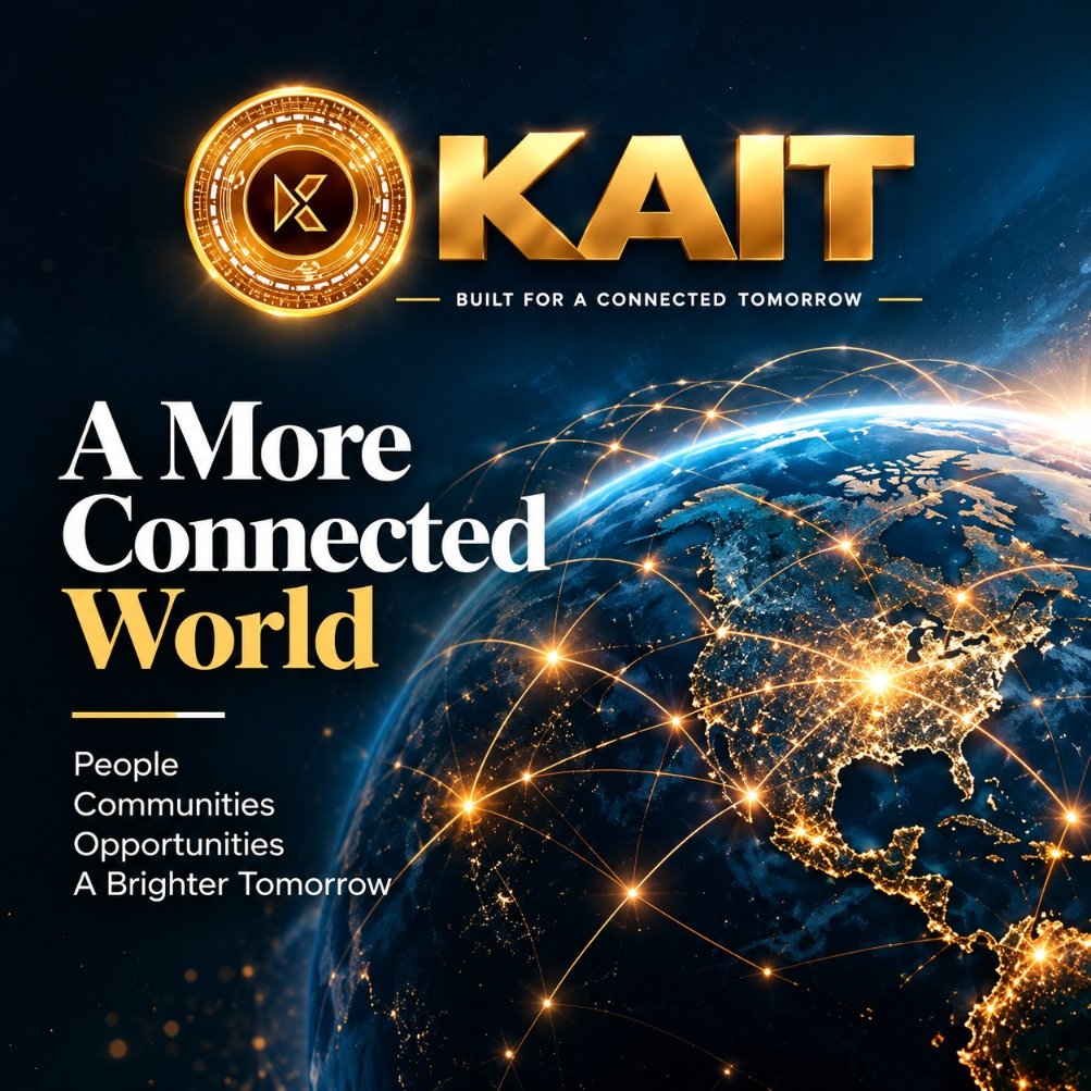 Kairaa360's tweet photo. A More Connected World

Connecting people and opportunities to create a brighter tomorrow.

With KAIT, the future is built around connection, innovation, and possibilities. ✨

#KAIT #Blockchain #Web3 #DigitalInnovation #ConnectedWorld #FutureTech #Technology #Community https://t.co/BDrvdBXB1Q