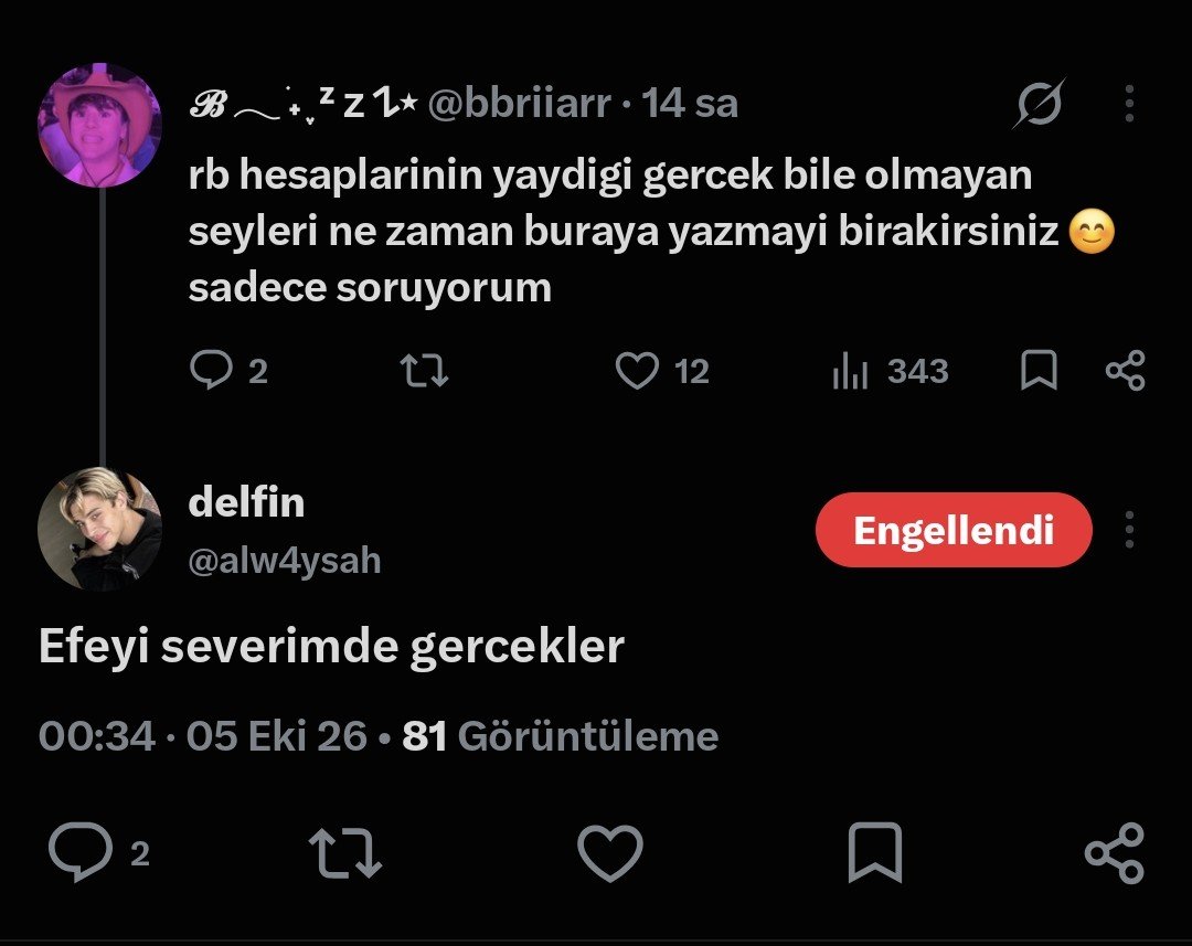 bbriiarr's tweet photo. @Braalayan0 Dun bu benim postuma da yazdı apacık hater https://t.co/w171ohyVty