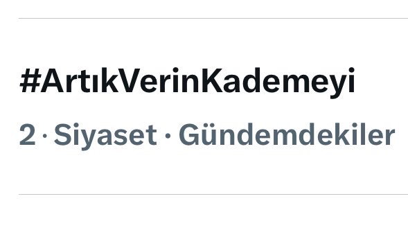 mihribanugurluu's tweet photo. İŞTE BUUUU‼️🔥🔥🔥 2. SIRADAYIZ‼️
👇👇👇👇👇👇
#ArtıkVerinKademeyi

Buradan dönüş yok✋
Milyonların adalet talebi Türkiye gündeminin tepesine çıkıyor.🚀

1. SIRAYA‼️

Bastır @EmadDernegi https://t.co/3cXUULgTrv