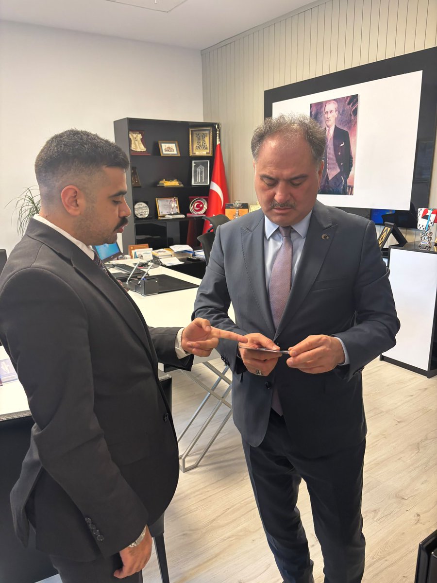 Ocakumraniye's tweet photo. Ümraniye Ülkü Ocakları olarak, yeni eğitim-öğretim döneminin başlaması vesilesiyle Ümraniye İlçe Millî Eğitim Müdürümüz Sayın Mustafa Özen’i ziyaret ettik.

Gerçekleştirdiğimiz ziyarette gençlerimizin eğitimi, geleceği ve eğitim mücadelemiz üzerine istişarelerde bulunduk. https://t.co/e8ErqtpDRF