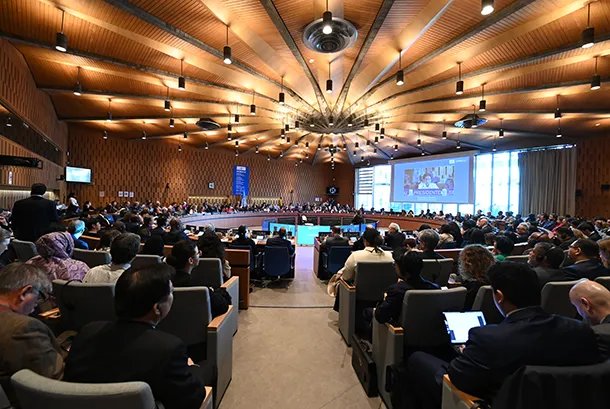 CNCUnesCuba's tweet photo. El día de hoy será la apertura de la 225.ª sesión del Consejo Ejecutivo, en París. La delegación cubana estará representada por la Presidenta de la Comisión Nacional Cubana de la UNESCO, Mirta Granda Averhoff, y miembros de la Delegación Permanente  de Cuba en esta organización. https://t.co/O7ILInhlQE