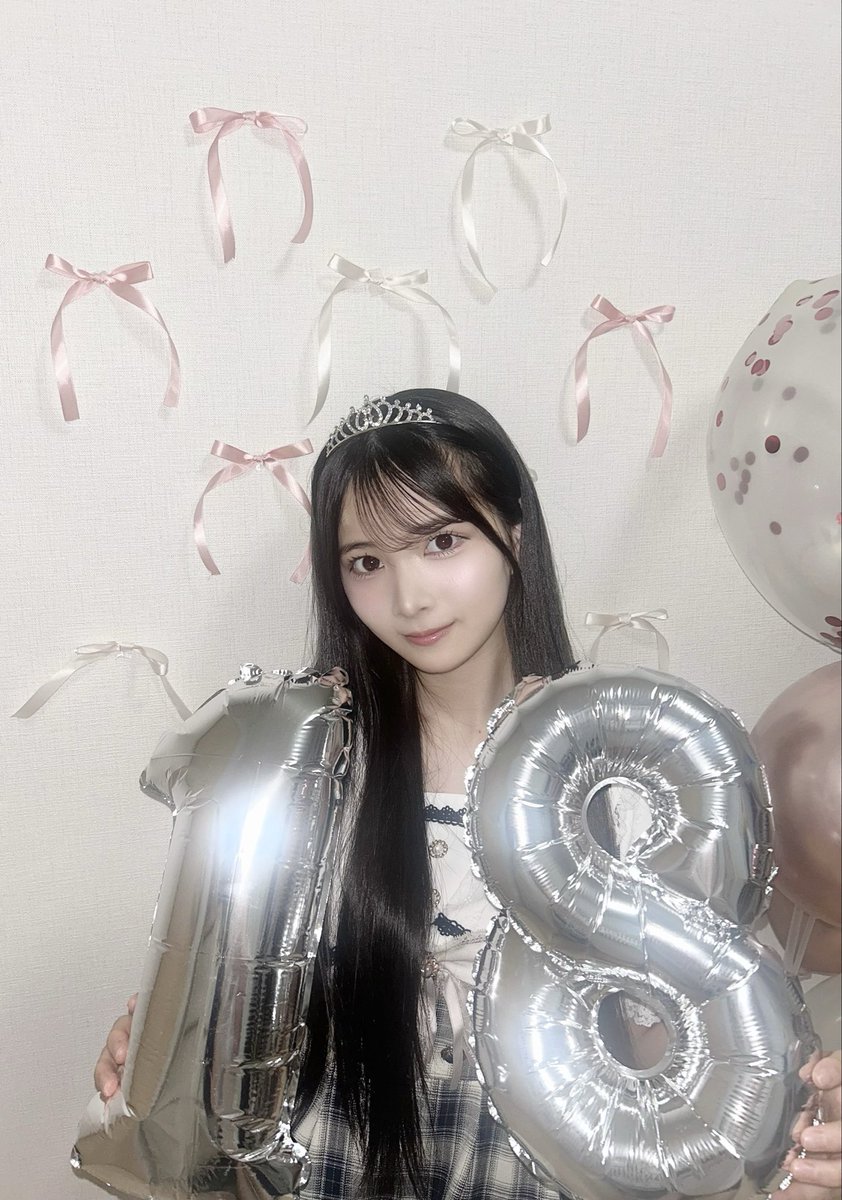 stu48_chu's tweet photo. 18歳になりました！

たくさんのお祝いのメッセージ
ありがとうございます☺️

これからも感謝の気持ちを忘れず、
たくさんの笑顔を届けられるように、
一生懸命活動していきたいです！

これからもよろしくお願いします https://t.co/UmUuDnOxah