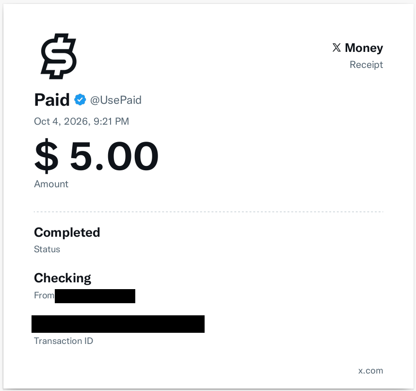 whilesurprise's tweet photo. @CivicParadox @PaidSolCat i tried this last night off a different account after getting x money set up and they did receive it fyi https://t.co/T61xwYSNa0
