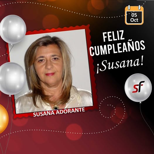 SFproductores's tweet photo. 🎂 Muy feliz cumpleaños, Susana!

Hoy es un día para celebrar a lo grande, disfrutar de los buenos momentos y estar cerca de esas personas que siempre hacen todo más especial.

Chin chin por todo lo vivido y por todo lo lindo que todavía está por venir!

🥂 ¡Muchas felicidades! https://t.co/NHegM5Lcmu