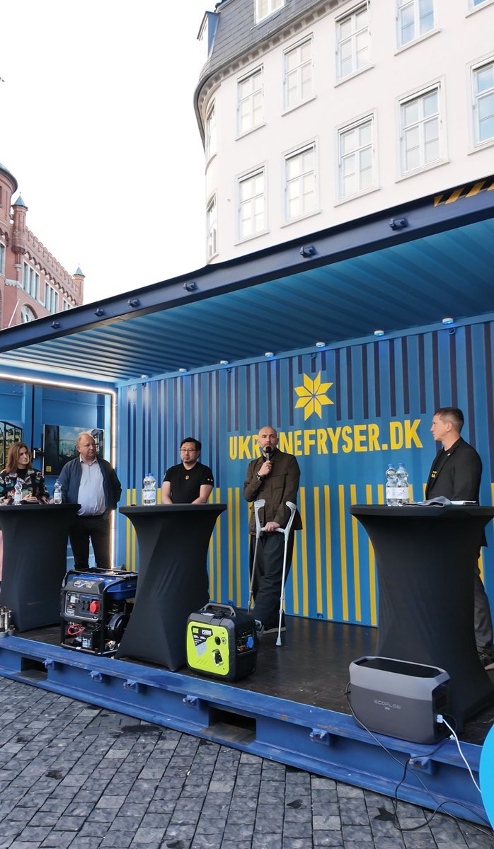 DemacProject's tweet photo. Join in support of Ukraine in @BevarUkraine's @UkraineFryser campaign to provide assistance to the civilian population of Ukraine through the winter. The campaign will host the “Point of Resilience” event, 2 October - 18 October at Kultorvet, Copenhagen. #UkrainianDiaspora https://t.co/cUrecJQ1rU